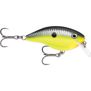 Image of Rapala Ott's Garage OG Rocco 5 Crankbait | Chartreuse Black; 2 1/2 in.