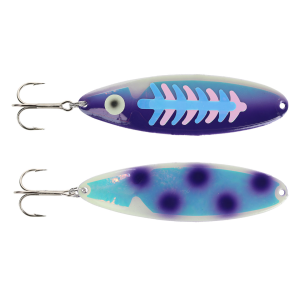 Image of Moonshine Moonmaster Standard Trolling Spoon | Exclusive Color - Dotted UV Purple Alewife
