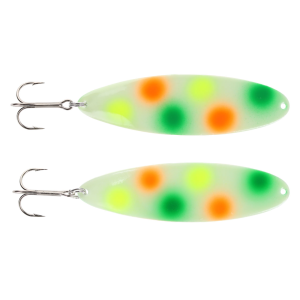 Image of Moonshine Moonmaster Standard Trolling Spoon | Exclusive Color - Glow Wonderveggies