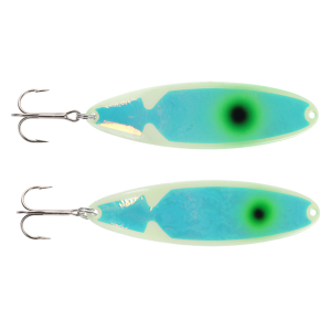 Image of Moonshine Moonmaster Standard Trolling Spoon | Exclusive Color - Green Eye Ghost