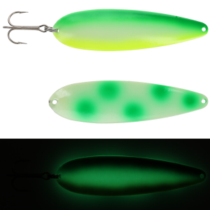 Image of Moonshine Lures Trolling Spoon | Exclusive Color - Dotted Can't Afford It; 5 in.