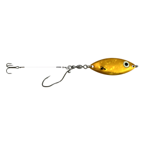Image of PK Lures Sonar Spoon | Gold; 3/8 oz.