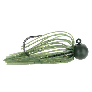 Image of Beast Coast Hand-Tied Tungsten Compound O.W. Sniper Football Jig | MB Melon; 3/8 oz.