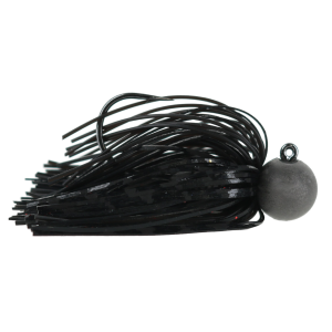 Image of Beast Coast Hand-Tied Tungsten Compound O.W. Sniper Football Jig | Stealth Midnight; 1/4 oz.