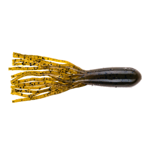 Image of NetBait BaitFuel Infused Tubes | Green Pumpkin Blue; 2 1/2 in.