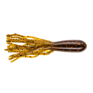 Image of NetBait BaitFuel Infused Tubes | Brown Pumpkin Copper; 2 1/2 in.