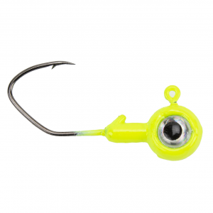 Image of BrushPile Collared Jig Heads | Chartreuse; 1/16 oz.