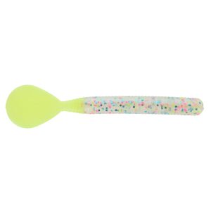 Image of Bondy Bait Company D-Tail Worm | Wonderbread; 3 3/4 in.