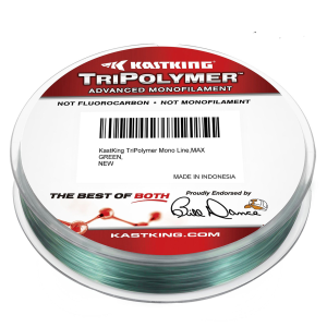 Image of KastKing TriPolymer Advanced Monofilament | Max Green; 4 lb.; 300 yds.