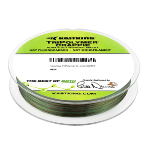 Image of KastKing TriPolymer Crappie Monofilament | Crappie Camo; 10 lb.; 110 yds.