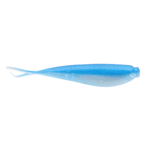 Image of BrushPile Jigs Zipper Soft Bait | Blueberry; 1 1/2 in.