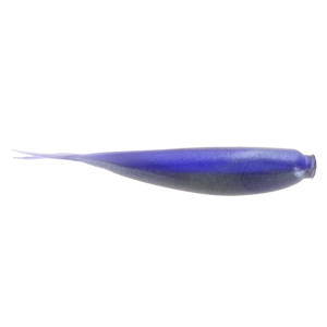 Image of BrushPile Jigs Zipper Soft Bait | Midnight Shad; 1 1/2 in.