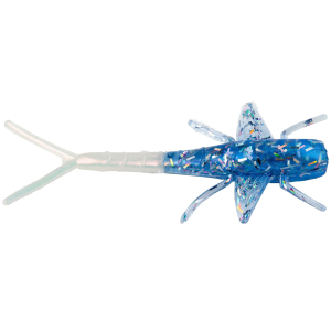 Image of Bobby Garland Mayfly Soft Bait - Bulk Pack | White Ice; 2 1/4 in.