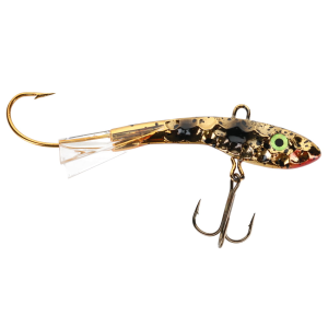 Image of Moonshine Lures Hammered Shiver Minnow | Gold Pepper; 3 1/8 in.