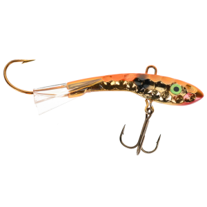 Image of Moonshine Lures Hammered Shiver Minnow | Gold Flame; 3 in.