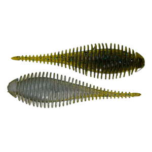 Image of 3 Brothers Baits Tackle Ghillie Grub | SM Magic; 3.8 in.