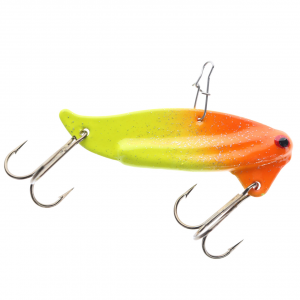 Image of VibE Blade Bait | Chartreuse Fire; 3/8 oz.