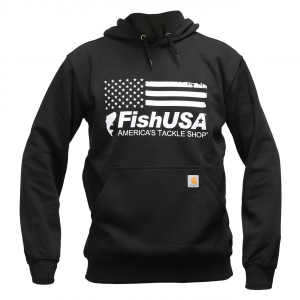 Image of FishUSA Carhartt Black Ops Hoodie | L