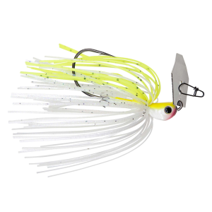 Image of Z-Man ChatterBait JackHammer BabyJack | Chartreuse/White; 1/2 oz.
