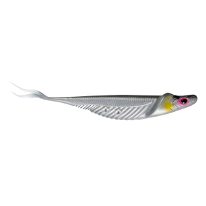 Image of Nomad Design Live Ops Cobra Shad Adjusta-Ball Softbait | Silver Shad; 4 1/2 in.