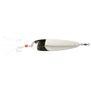 Image of Nichols Lures Lake Fork Flutter Spoon | Silver Chrome; 1 1/8 oz.