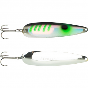 Image of Michigan Stinger Magnum Spoon | UV Green Alewife