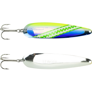 Image of Michigan Stinger Magnum Spoon | UV Blue Dolphin
