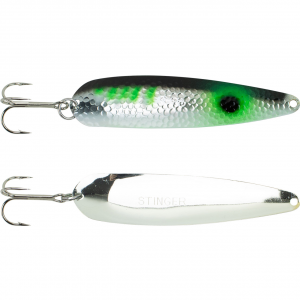 Image of Michigan Stinger Magnum Spoon | Glow Green Alewife