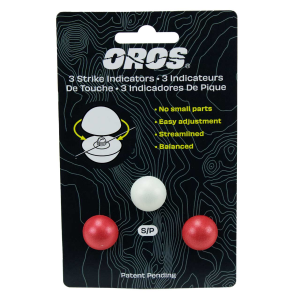 Image of Oros Strike Indicators | Red-White; Small