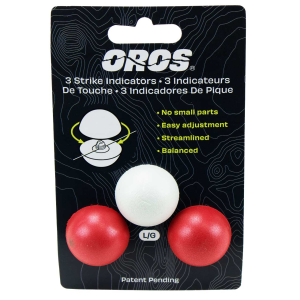 Image of Oros Strike Indicators | Red-White; Large