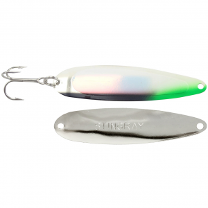 Image of Michigan Stinger Stingray Spoon | Super UV Glow Die Hard; 4 1/4 in.