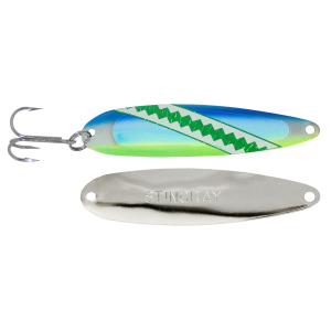 Image of Michigan Stinger Stingray Spoon | UV Dolphin; 4 1/4 in.