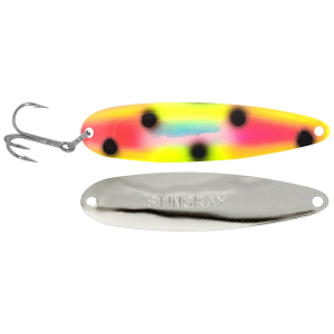 Image of Michigan Stinger Stingray Spoon | Super UV Jelly Belly; 4 1/4 in.