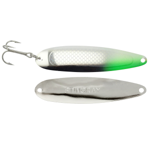Image of Michigan Stinger Stingray Spoon | Glow Diehard; 4 1/4 in.