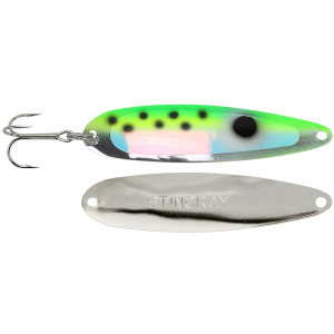Image of Michigan Stinger Stingray Spoon | Pickle Seed UV; 4 1/4 in.