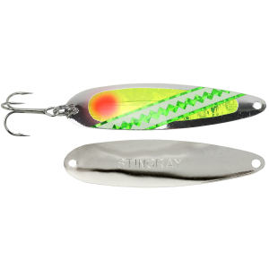 Image of Michigan Stinger Stingray Spoon | Dew Skumline; 4 1/4 in.