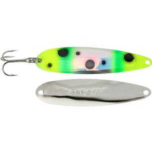 Image of Michigan Stinger Stingray Spoon | Froggy UV; 4 1/4 in.