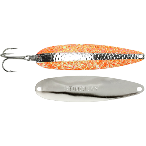 Image of Michigan Stinger Stingray Spoon | Double Orange Crush; 4 1/4 in.