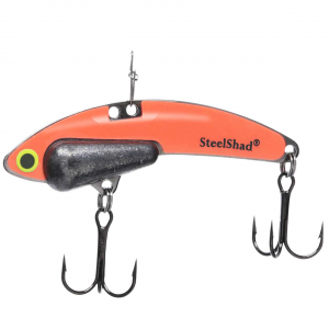 Image of SteelShad Heavy Series Blade Bait | Glow Orange; 1/2 oz.