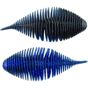 Image of Geecrack Bellows Gill Soft Bait | Dark Matter; 3.8 in.