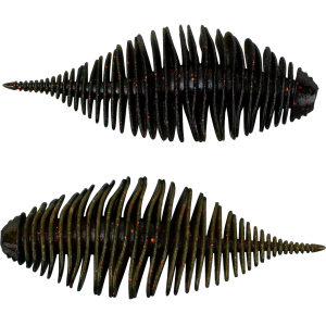 Image of Geecrack Bellows Gill Soft Bait | AJ's Spicy Avocado; 2.8 in.
