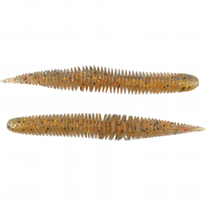 Image of Geecrack Bellows Stick Worm Soft Bait | Clear Candy Gill; 3.8 in.