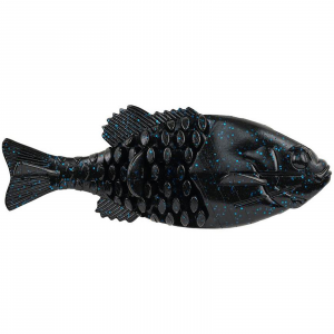 Image of Berkley PowerBait Gilly Soft Bait | Black Blue Fleck; 110 mm