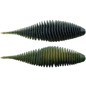 Image of Geecrack Bellows Shad Soft Bait | Muddy Gill; 3.8 in.