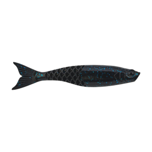 Image of Berkley PowerBait PowerStinger | Black Blue Fleck; 4 1/4 in.
