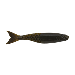 Image of Berkley PowerBait PowerStinger | Green Pumpkin; 4 1/4 in.