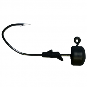 Image of Trokar Tungsten Pro-V Finesse Jig Head | Black; 1/5 oz.