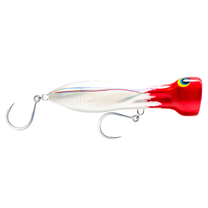 Image of Nomad Design Chug Norris Popper | Fireball Red Head; 4 3/4 in.
