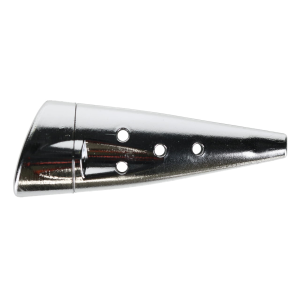 Image of Yakima Bait Unrigged Cut Plug - 2 Pack | Metallic Silver; 3 in.