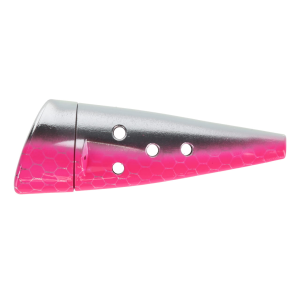 Image of Yakima Bait Unrigged Cut Plug - 2 Pack | Silver Pink Scale Glo Belly; 3 in.